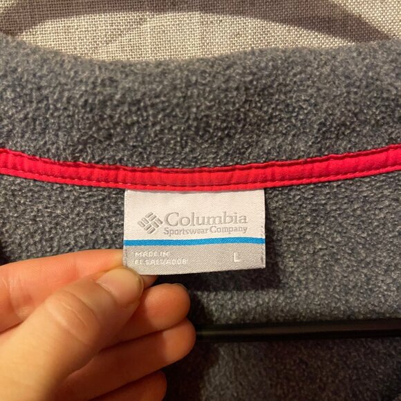 Womens Columbia PFG Fleece Pullover - Picture 3 of 5
